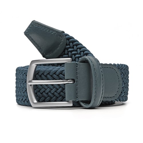 Anderson's textile braided blue belt
