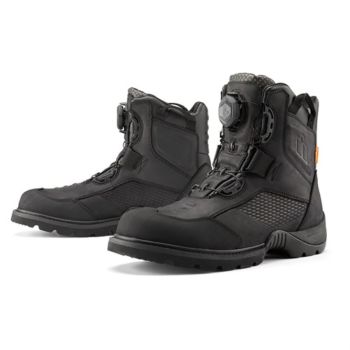 Icon Stormhawk boots in black