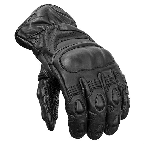 Brian Sansom Police Motorcycle Summer gloves in black