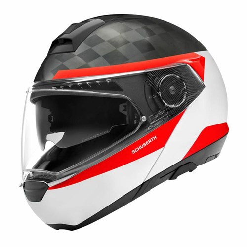 Schuberth C4 Pro Carbon Delta helmet in white
