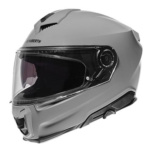 Schuberth S3 helmet in concrete grey