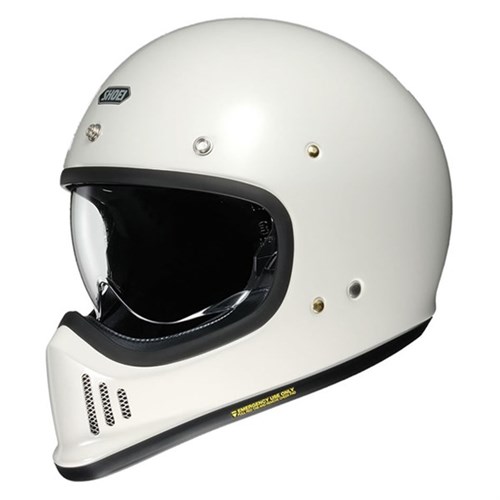 Shoei Ex-Zero helmet in off white
