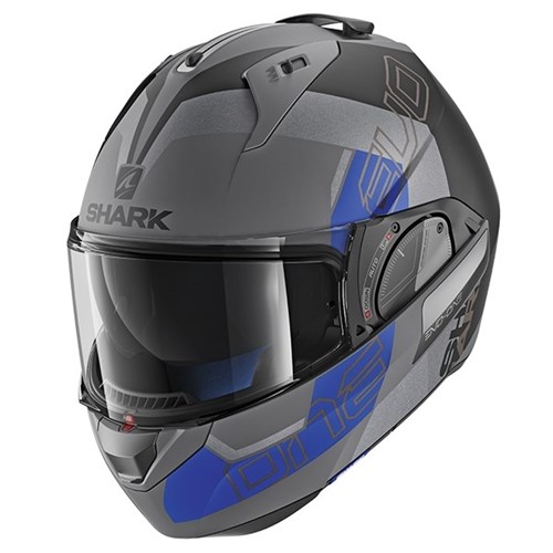 SHARK EVO-ONE 2 helmet Slasher grey/blue