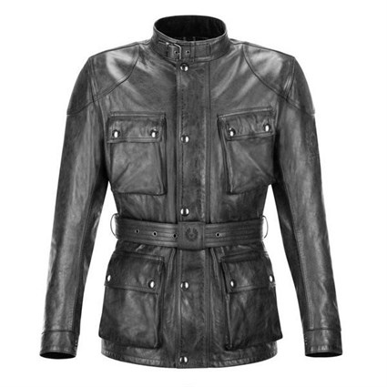 Belstaff Trialmaster leather jacket in black