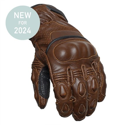 Brian Sansom Police Summer gloves in brown