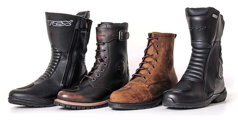 Entry-level motorcycle boots