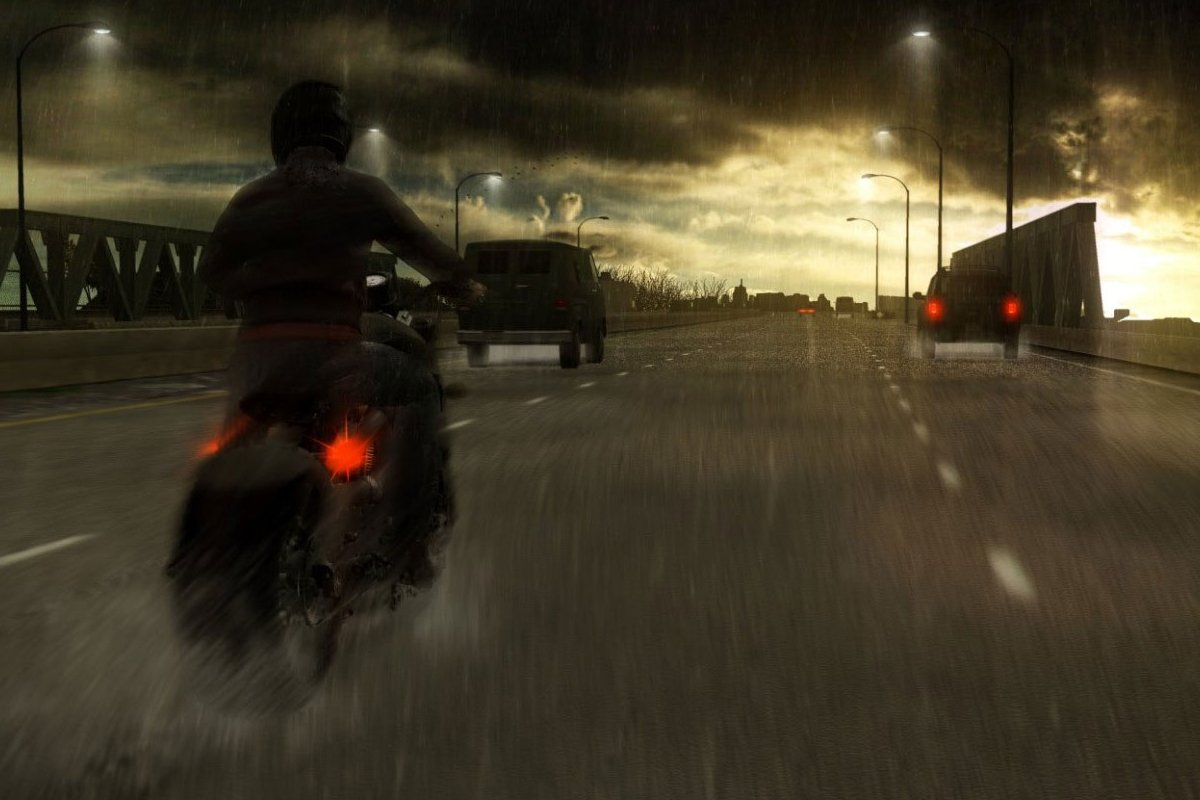 Mototcycle rain suit