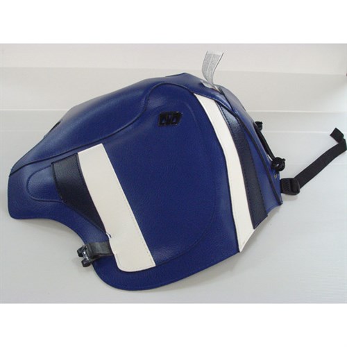 Bagster tank cover DR 800S - blue / navy blue / white