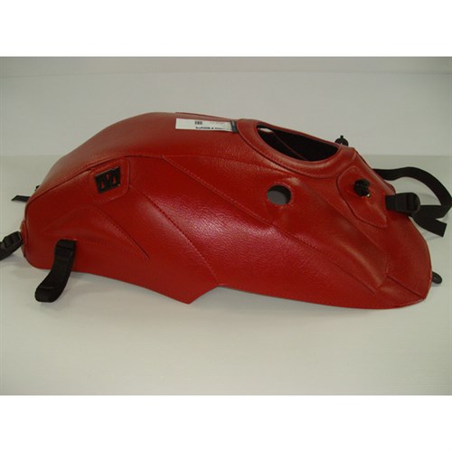 Bagster tank cover X1 LIGHTNING (WITH AIR INLET) - red