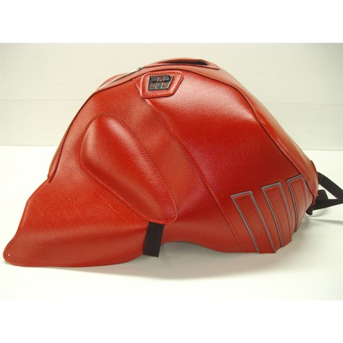 Bagster tank cover RSV MILLE R / RSV MILLE / 1000 TUONO / 1000 TUONO RACING - red / steel grey deco