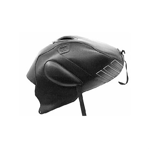 Bagster tank cover RSV MILLE R / RSV MILLE / 1000 TUONO / 1000 TUONO RACING - black / steel grey