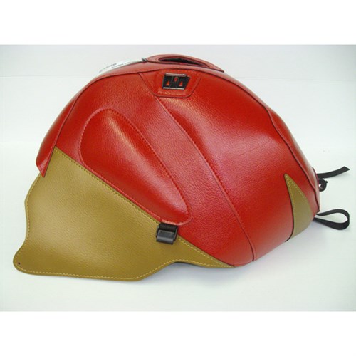 Bagster tank cover RSV MILLE R / RSV MILLE / 1000 TUONO / 1000 TUONO RACING - red / gold deco