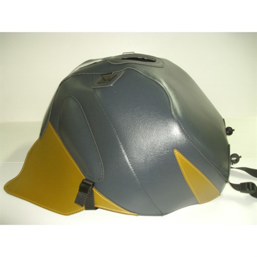 Bagster tank cover RSV MILLE R / RSV MILLE / 1000 TUONO / 1000 TUONO RACING - anthracite / gold deco