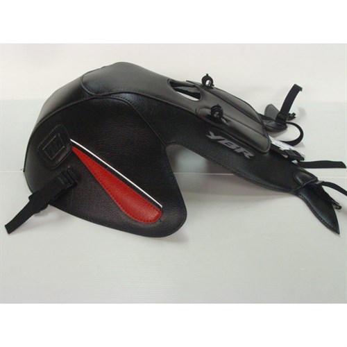 Bagster tank cover YBR 125 - black / red deco