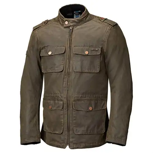 Helstons Division jacket in green