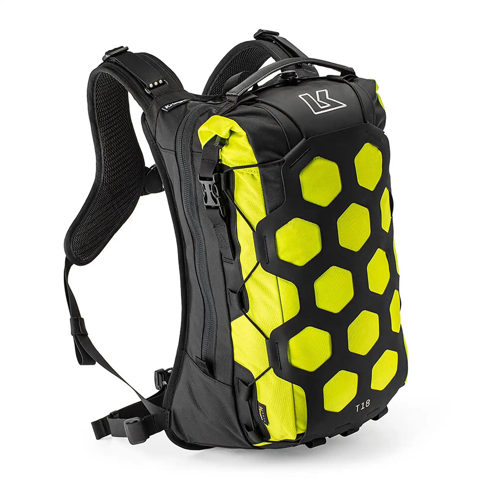 Kriega Trail 18 Adventure Backpack - 18L Waterproof Motorcycle Pack, Coyote Color, Size M - View #2