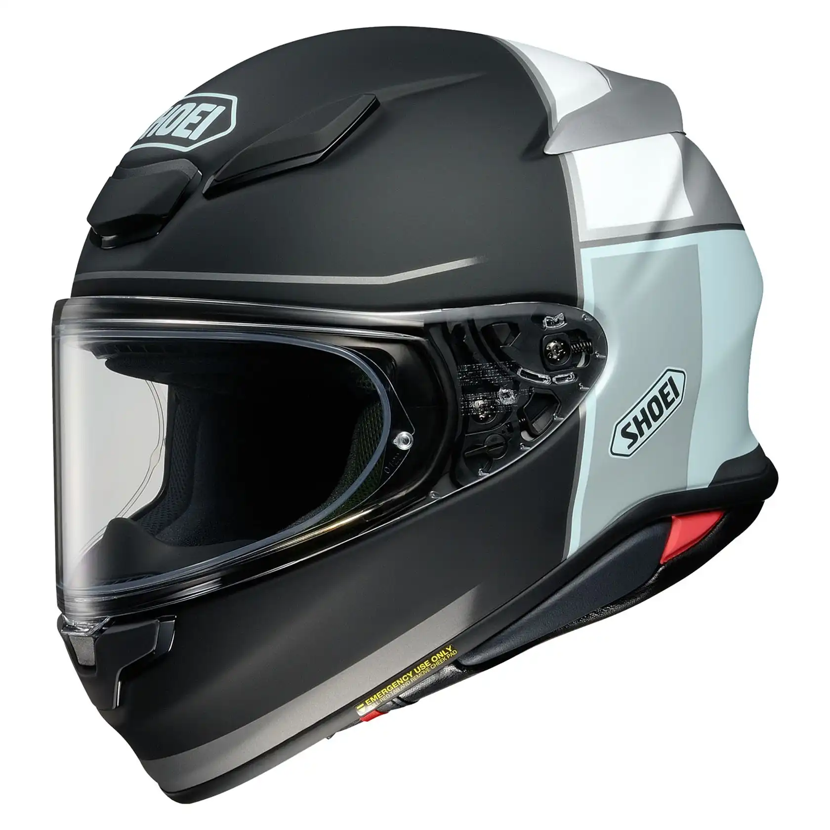 SHOEI ロガー Shoei NXR2 Origami TC5 helmet in black / white