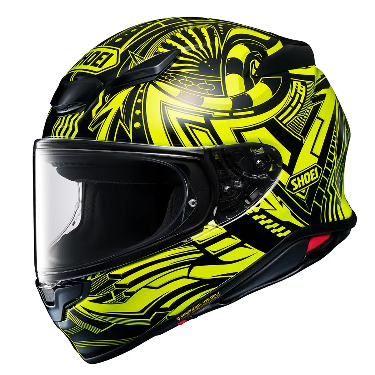 Shoei NXR2 Beaut TC6 helmet in matt black / white