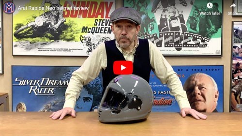 Arai Rapide helmet review