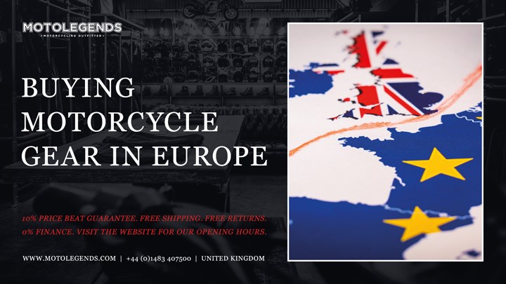 Buying Motorcycle Gear In Europe