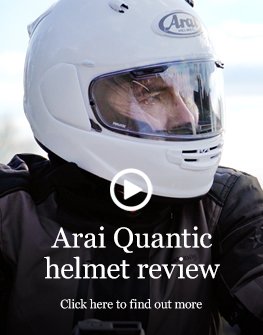 Arai Quantic helmet review