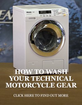 How to wash your technical motorcycle clothing