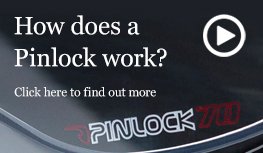 How does a Pinlock visor work