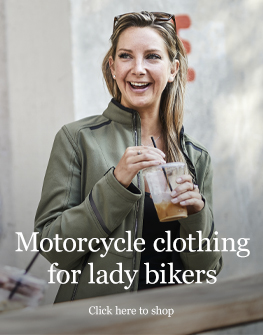 Ladies motorcycle clothing
