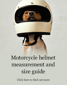 Motorcycle helmet measurement size guide and fitting advice
