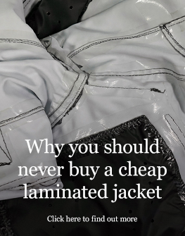 Why you should never buy a cheap laminated suit