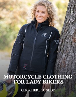 Ladies motorcycle clothing