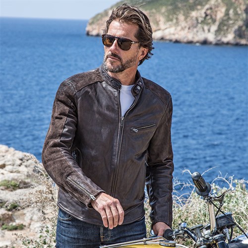 Rokker Café Racer leather jacket