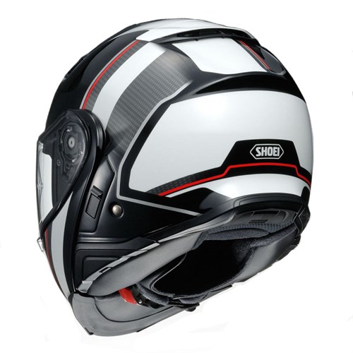 shoei neotec 2 excursion tc6 helmet in white black shoei neotec 2 excursion tc6 helmet in white black