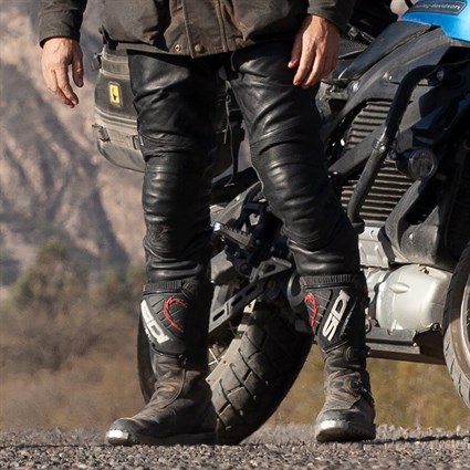 belstaff leather pants