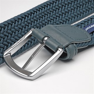 Anderson's textile braided blue beltAlternative Image3