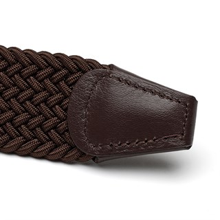 Anderson's textile braided dark brown beltAlternative Image5