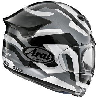Arai Quantic Snake helmet in whiteAlternative Image1