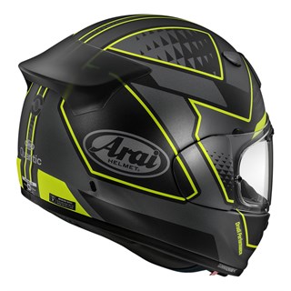 Arai Quantic GIU helmet in yellowAlternative Image1