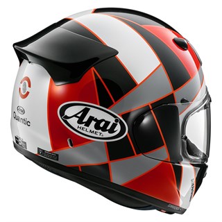 Arai Quantic Peak helmet in redAlternative Image1