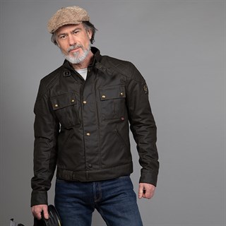Belstaff Brooklands Mojave jacket in olive greenAlternative Image3
