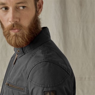 Belstaff Ariel wax cotton jacket in blackAlternative Image5