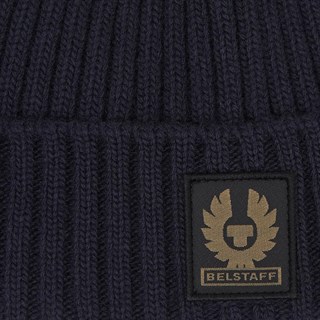 Belstaff Watch beanie in dark navyAlternative Image3