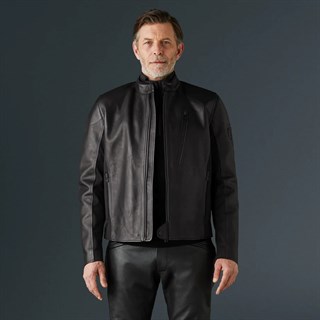 Belstaff Mistral leather jacket in blackAlternative Image1