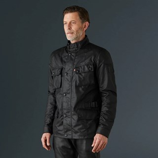 Belstaff Stealth Crosby wax cotton jacket in blackAlternative Image5