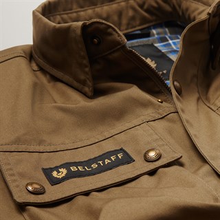Belstaff Mansion riding shirt in oliveAlternative Image1