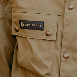Belstaff Mansion riding shirt in oliveAlternative Image5
