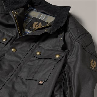 Belstaff Brooklands jacket in blackAlternative Image1