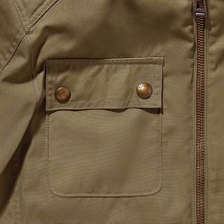 Belstaff Roberts Canvas jacket in oliveAlternative Image1