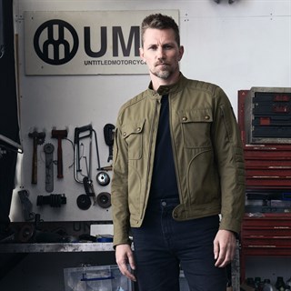 Belstaff Roberts Canvas jacket in oliveAlternative Image5