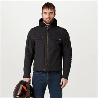Belstaff Roberts Canvas jacket in blackAlternative Image5